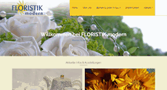 Desktop Screenshot of floristikmodern.at